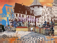 Kunstdruck Osnabrück City Collage OS-31